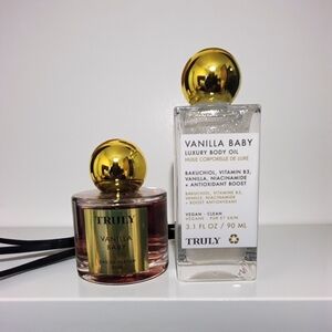 TRULY Vanilla Baby Eau De Parfum & Vanilla Baby Luxury Body Oil